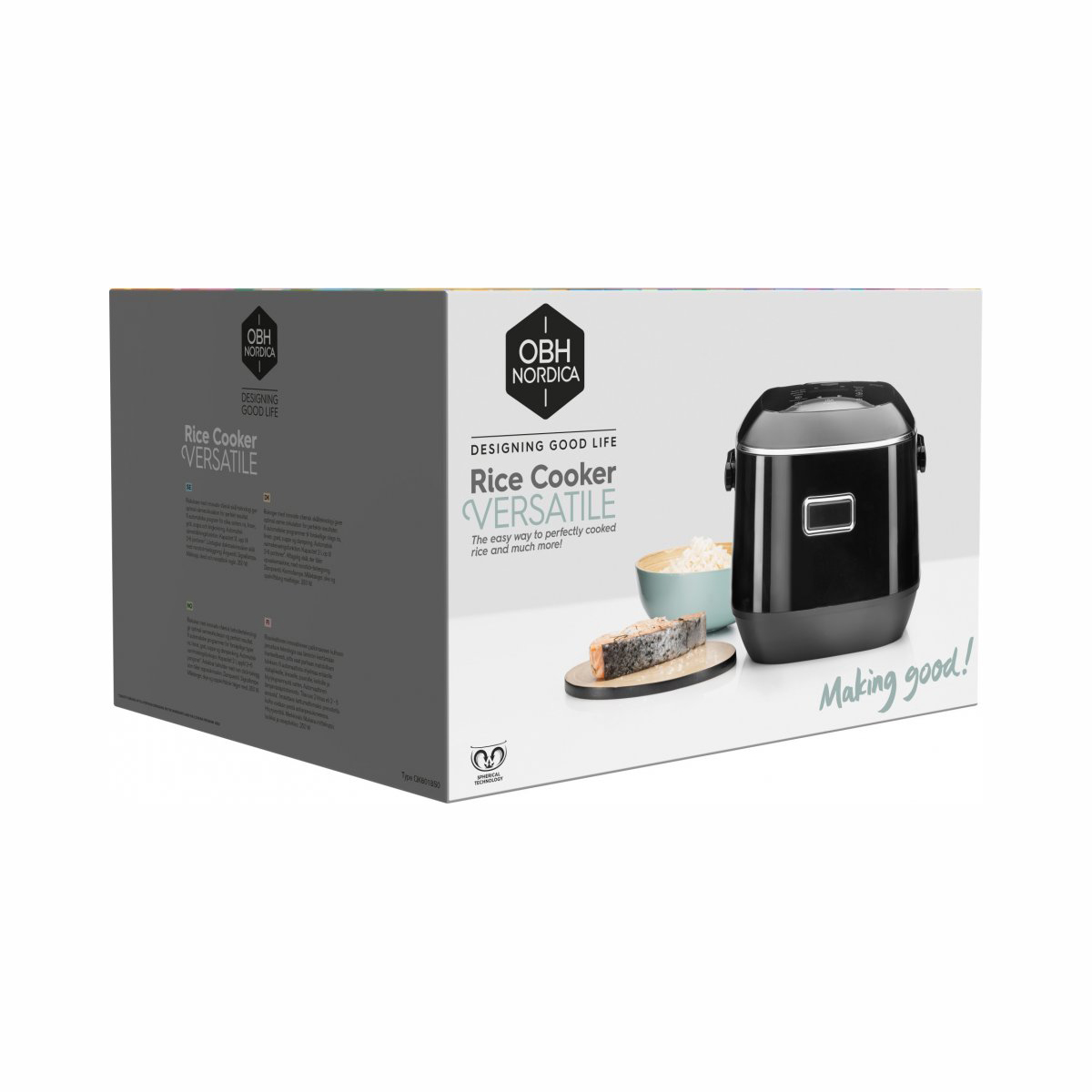 Riskokare OBH Nordica Versatile