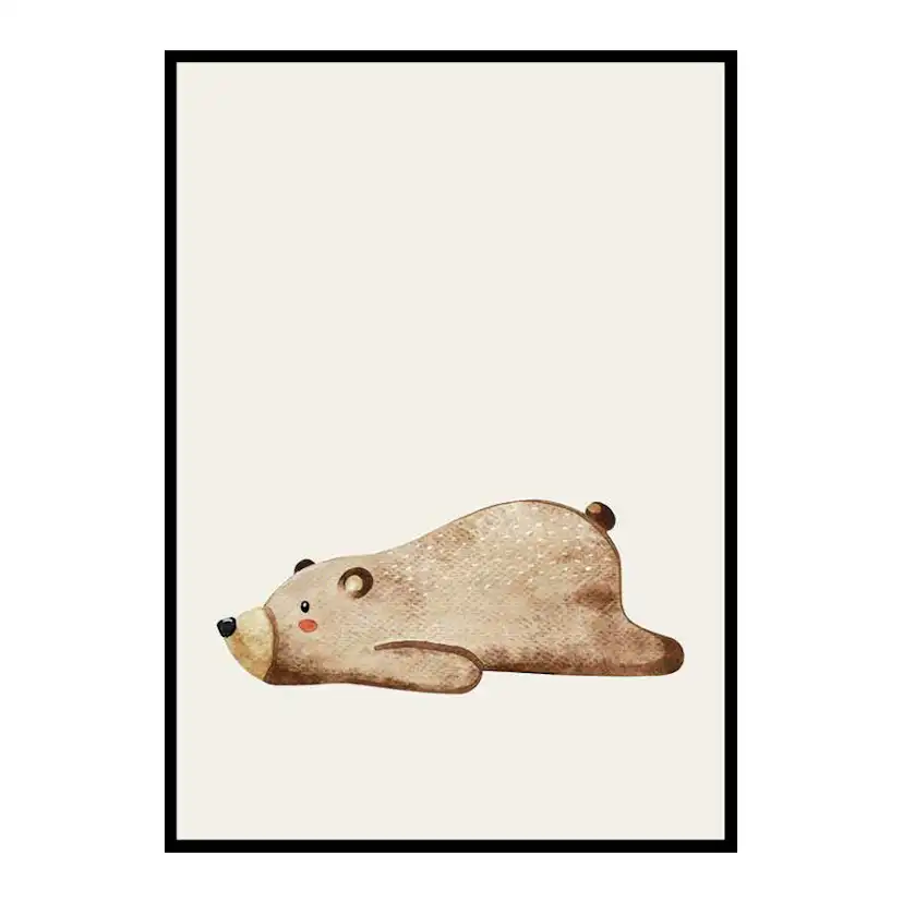 Poster Gallerix Lazy Bear