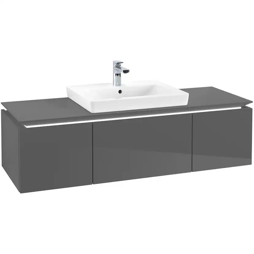 Tvättställsskåp Villeroy & Boch Legato Kompakt med 3 Lådor för Tvättställ