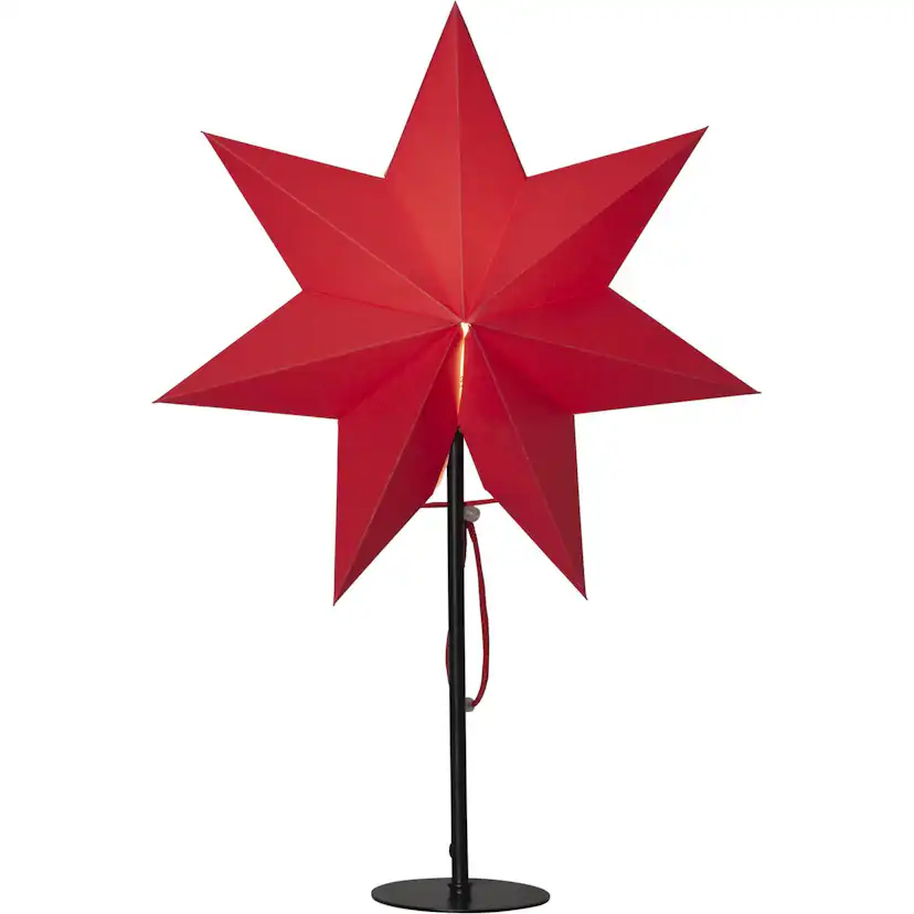 Adventsstjärna på Fot Star Trading Mixa