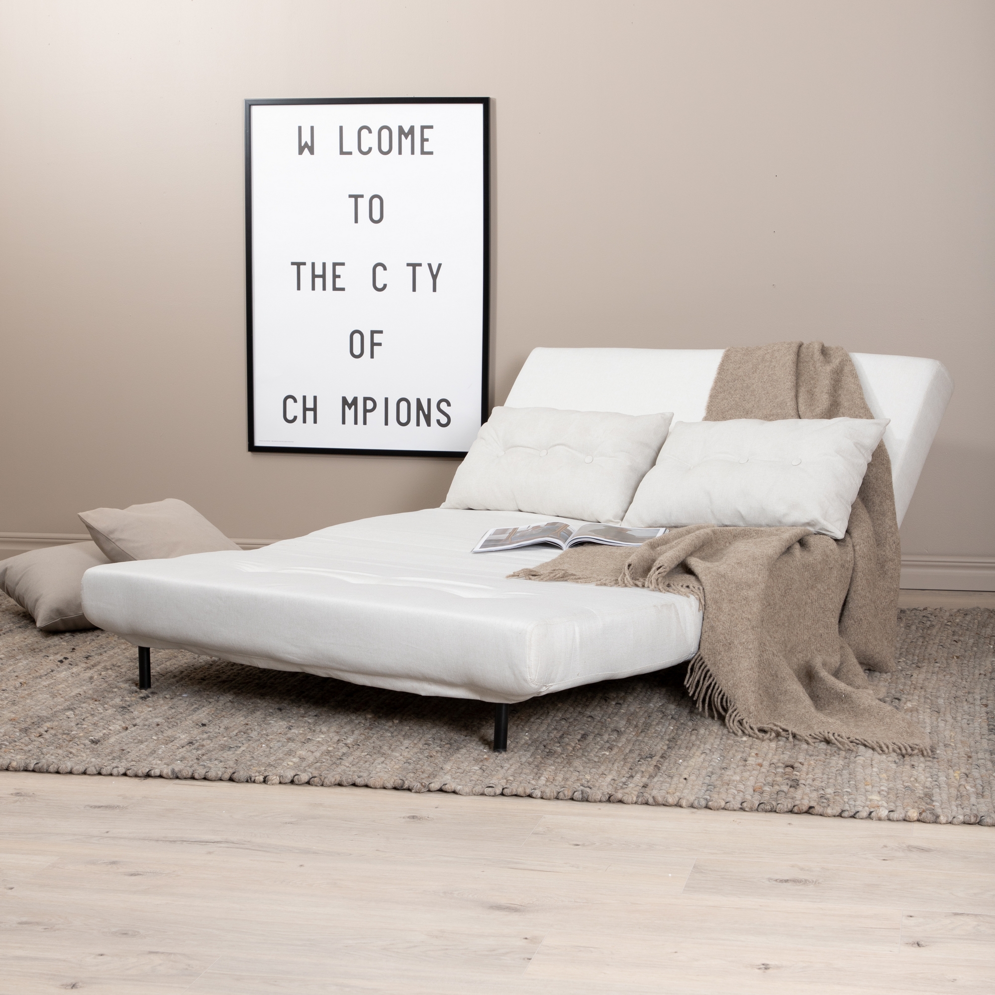 Bäddsoffa Venture Home Vicky Polyester 190x120