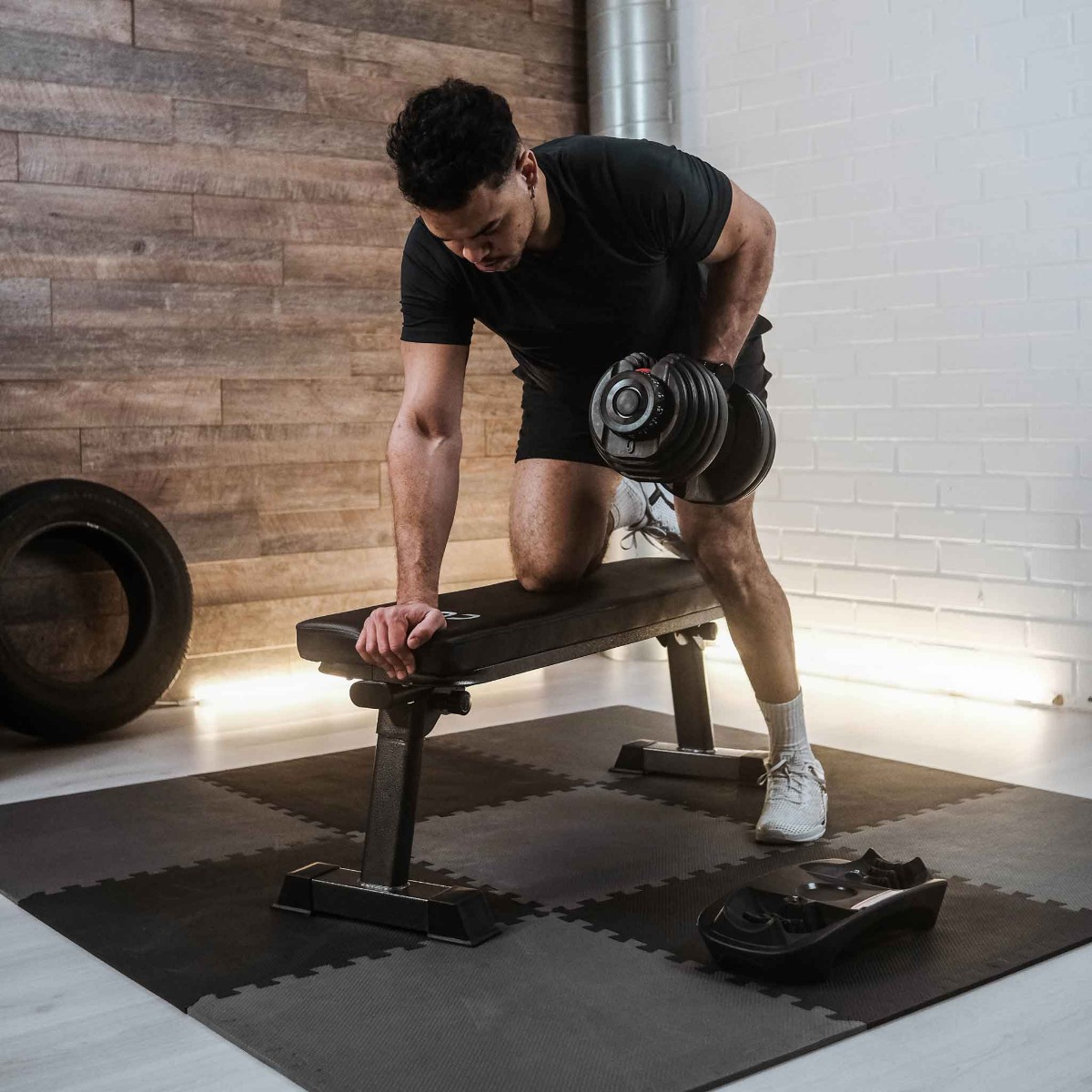 Träningsbänk Core Rak