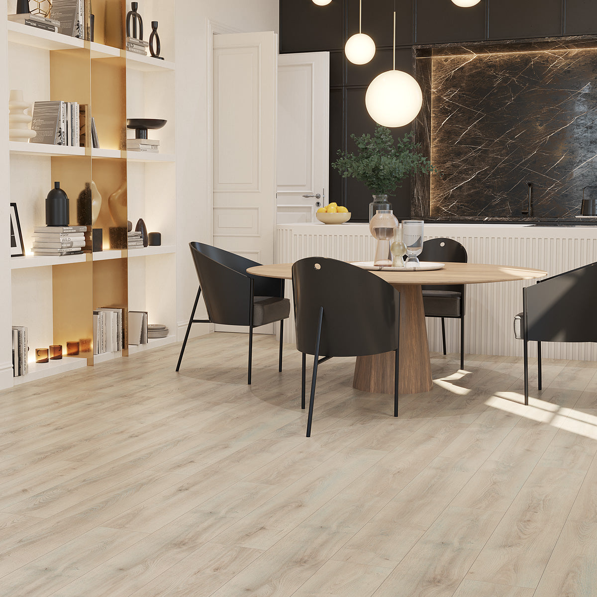 Laminatgolv Tenfors Oak Beige 8 mm, 1-stav