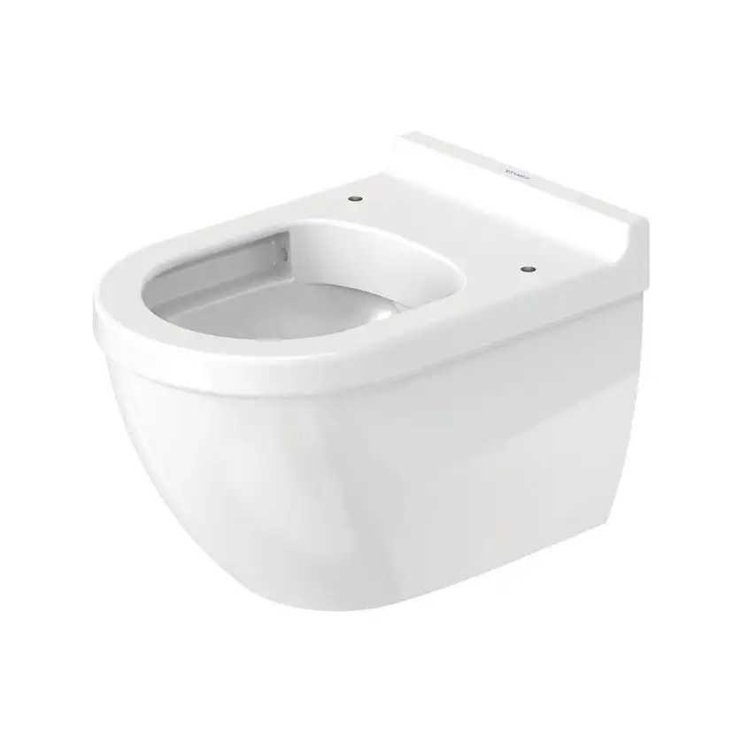 Vägghängd Toalettstol Duravit Starck 3 252709 Rimless utan Toalettsits