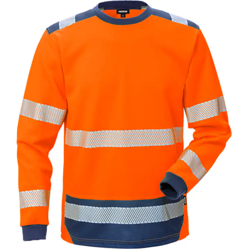 T-shirt Fristads Varsel Långärmad 7724 THV Klass 3