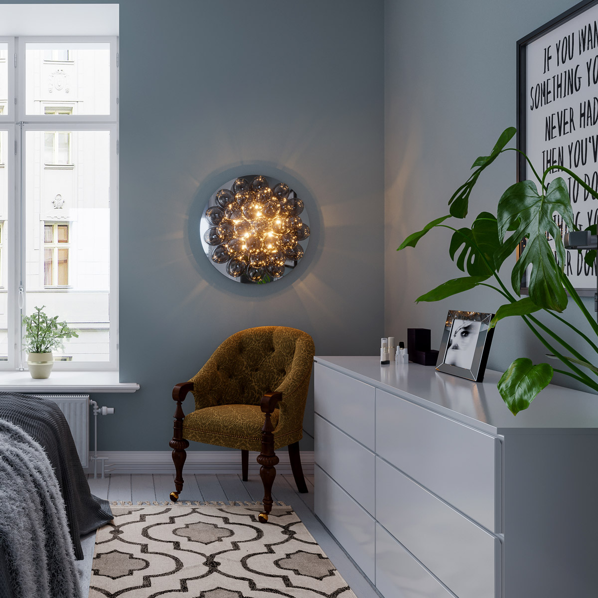 Vägglampa By Rydéns Gross Ø60 cm