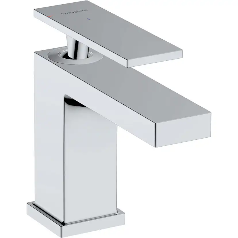 Tvättställsblandare Hansgrohe Tecturis E 80 CoolStart utan Bottenventil