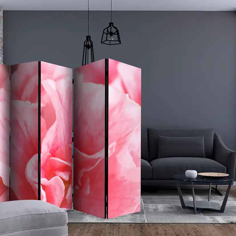 Rumsavdelare Skärmvägg Arkiio Pink Azalea Flowers II 225x172 cm