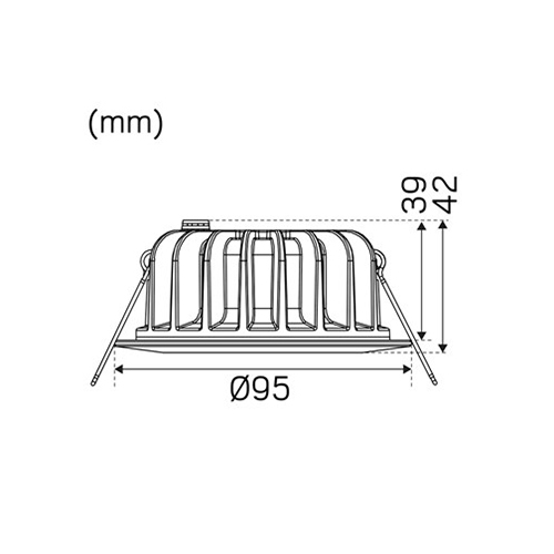 Downlight Hide-a-lite Optic