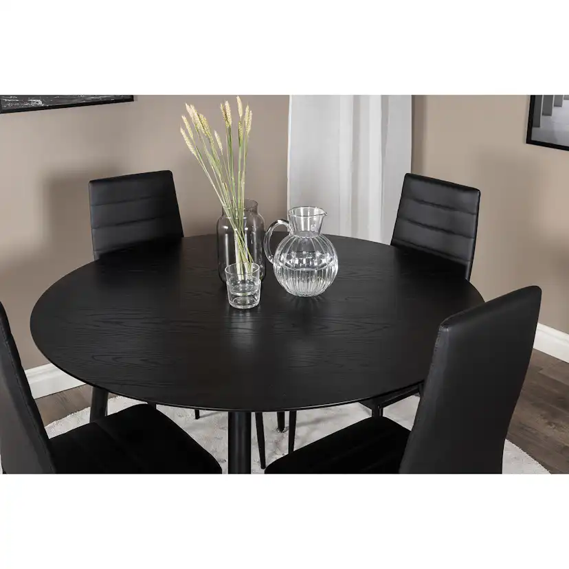 Matgrupp Venture Home Dipp med 4 Slim High stolar