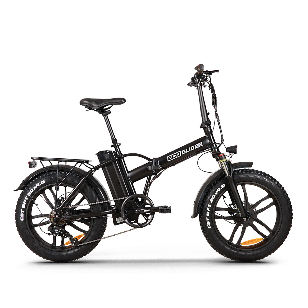 Elcykel Ecoglider E-bike Rs3 Reco Svart