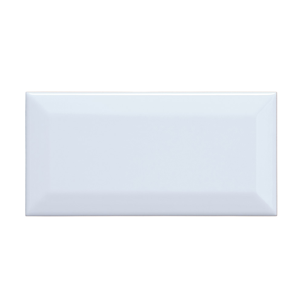 Kakel Konradssons Biselado vit blank 7,5x15 cm