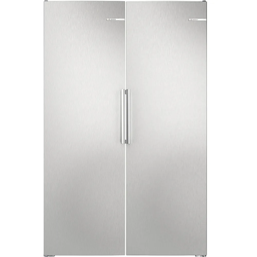 Kyl & Fryspaket Bosch Serie 4 KSN36VLCG + GSN36VLCG Inox 186 cm – VitaFresh & NoFrost XXL