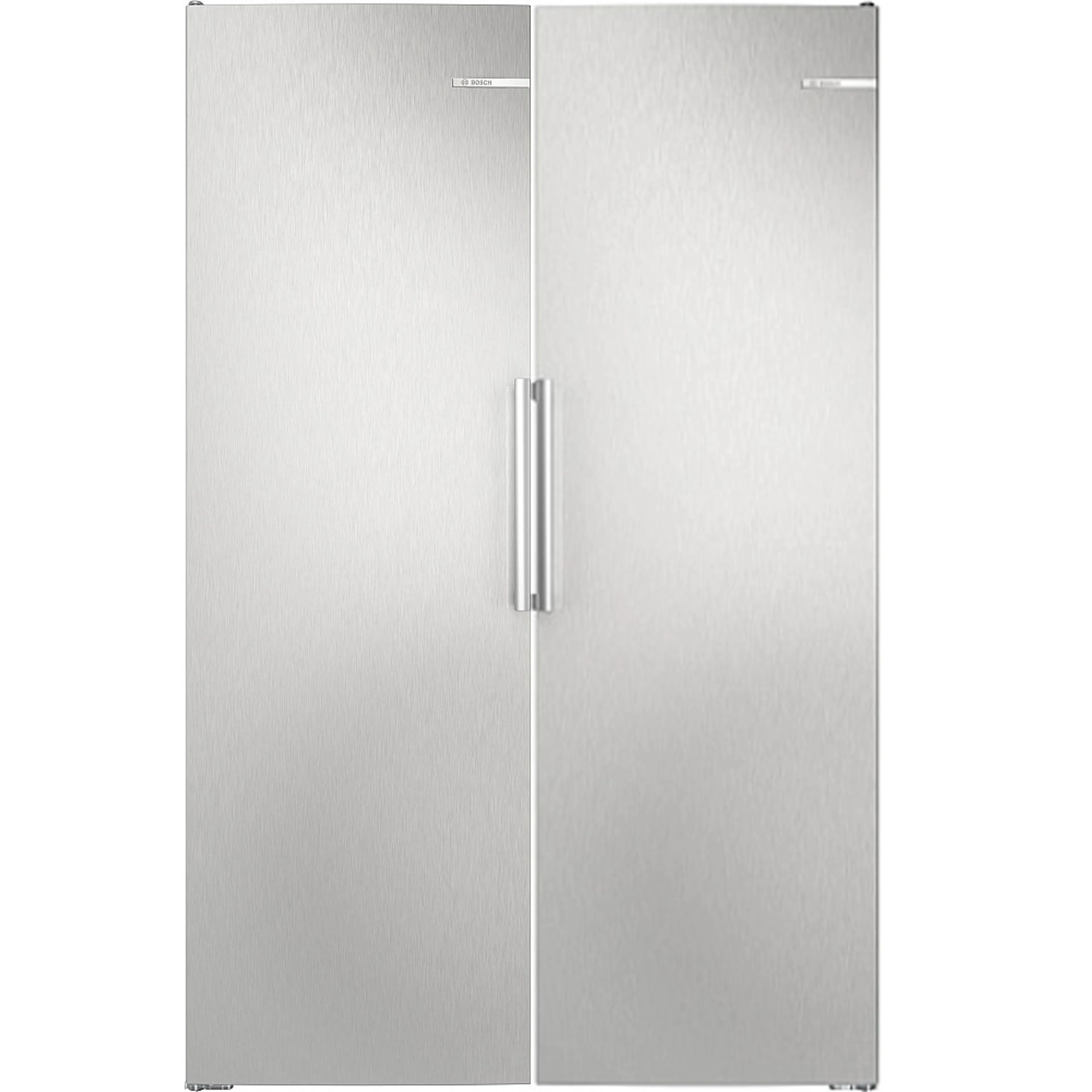 Kyl & Fryspaket Bosch Serie 4 KSN36VLCG + GSN36VLCG Inox 186 cm – VitaFresh & NoFrost XXL