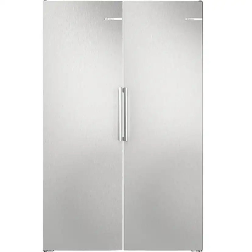Kyl & Fryspaket Bosch Serie 4 KSN36VLCG + GSN36VLCG Inox 186 cm – VitaFresh & NoFrost XXL