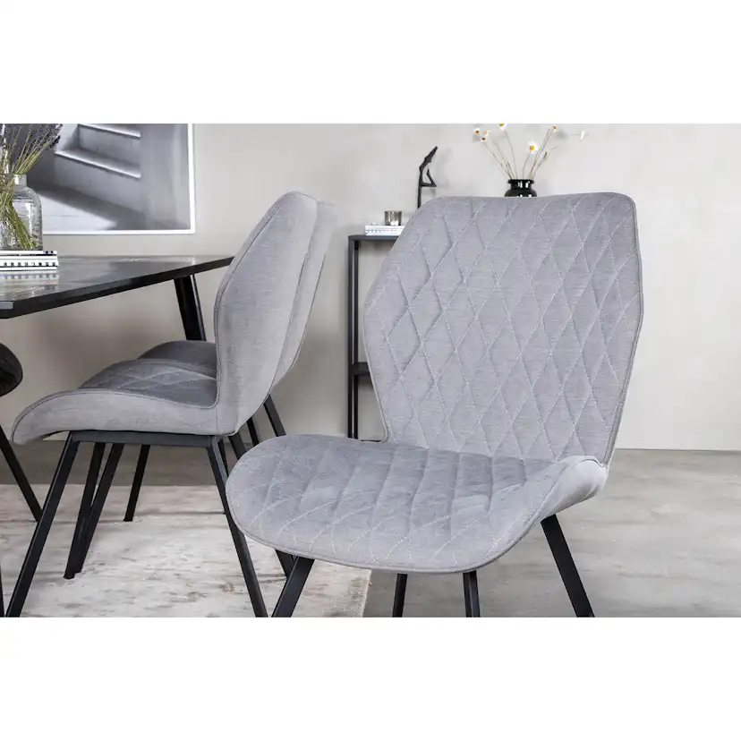 Matgrupp Venture Home Dipp med 6 Gemma stolar
