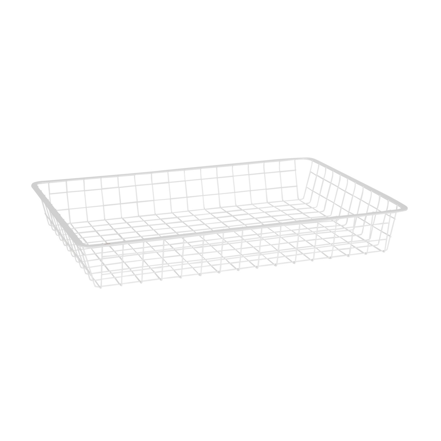 Trådback för Utdragsram B: 60 D: 40 H: 8 vit Vit, HxDxB: 85x427x580 mm