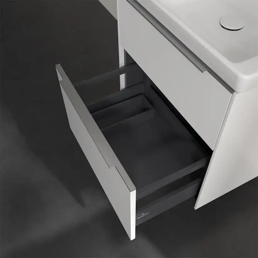 Tvättställsskåp Villeroy & Boch Subway 3.0 med 2 Lådor