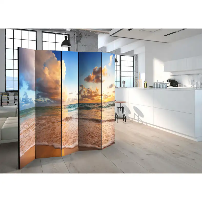 Rumsavdelare Skärmvägg Arkiio Morning by the Sea II 225x172 cm