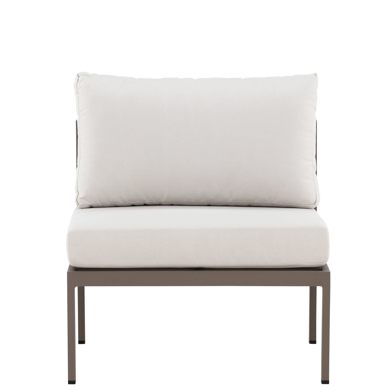 Copacabana Sofa Module Middle - Brown / Beige Brown / Beige
