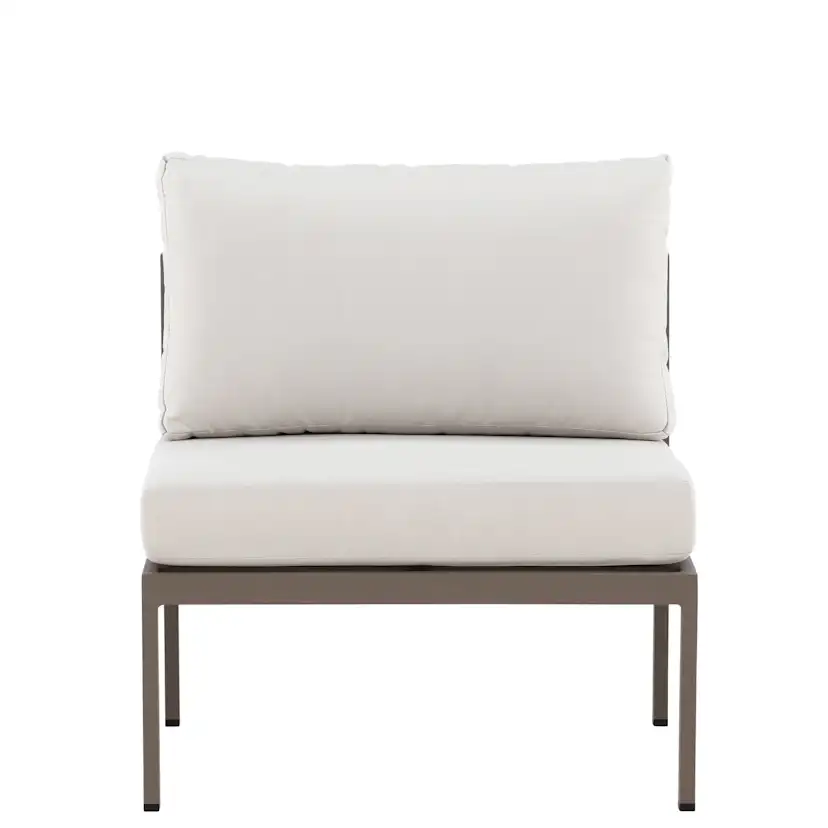 Copacabana Sofa Module Middle - Brown / Beige Brown / Beige
