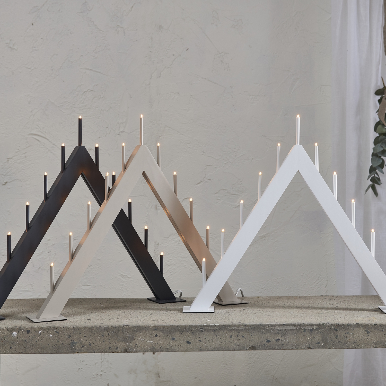 Adventsljusstake Star Trading Buzz Candlestick 11L
