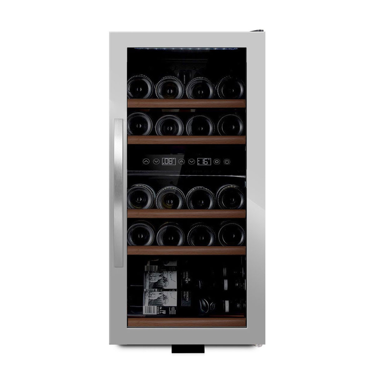 Vinkyl mQuvée WineExpert 24 Stainless Fristående med Kompressor