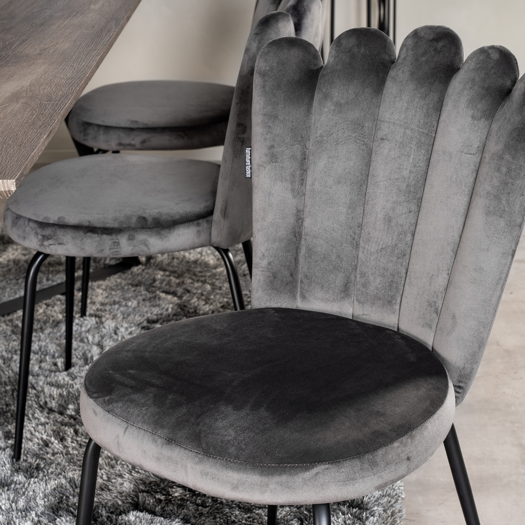 Matgrupp furniture/fashion Madde med 6 Limhamn Light Stolar