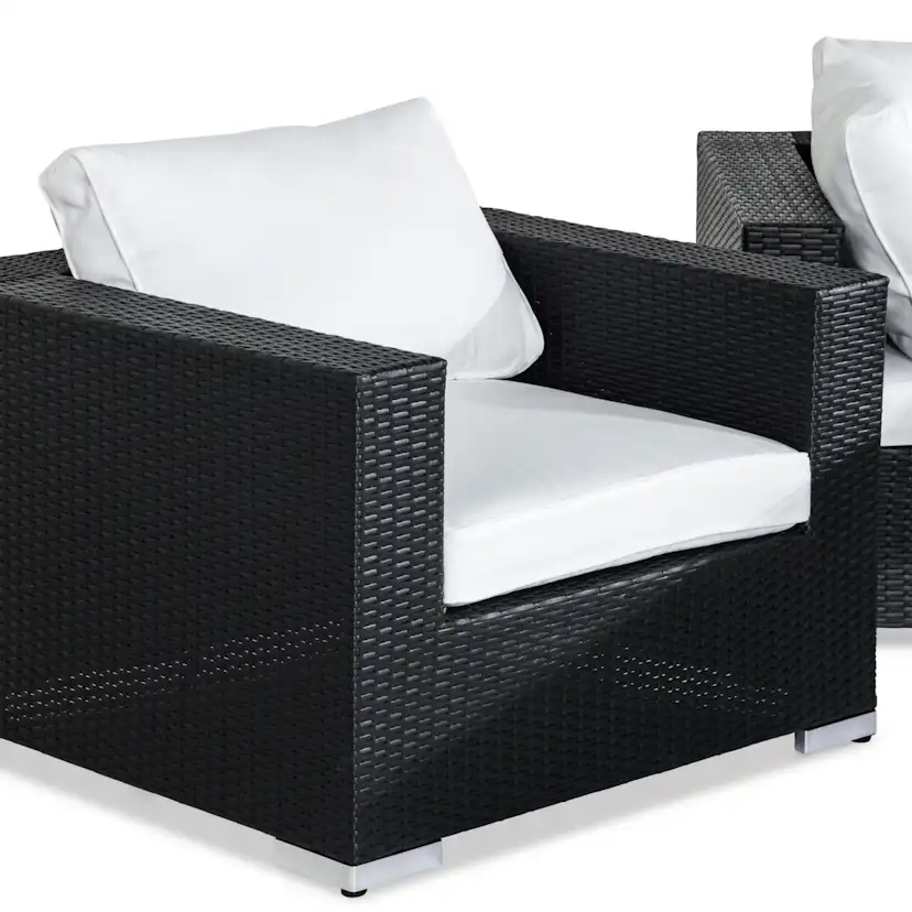 Loungegrupp Comfort Garden Bahamas 4-sits Hörn med Fåtölj och Soffbord 100x60 Utomhus