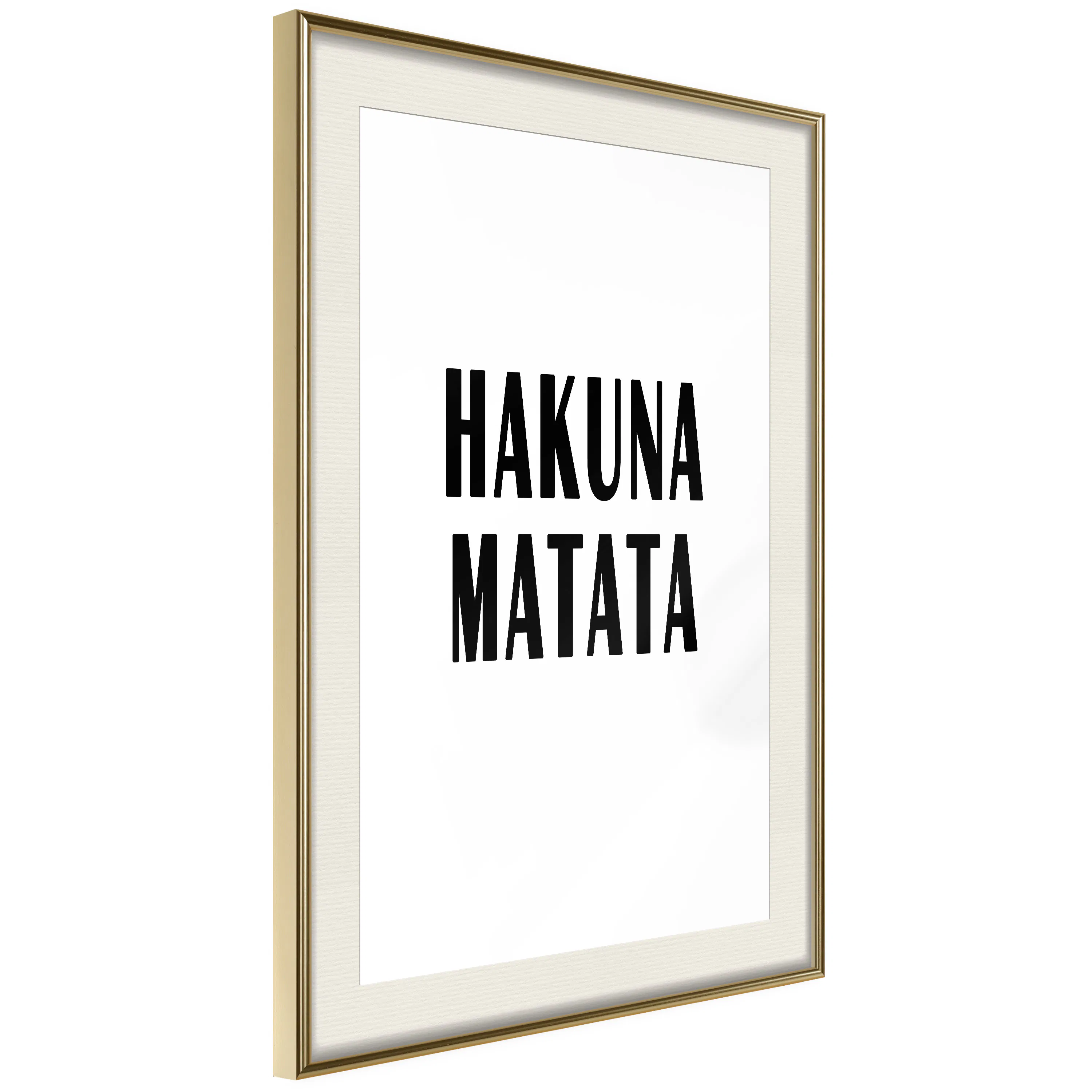 Poster Artgeist Affisch Hakuna Matata