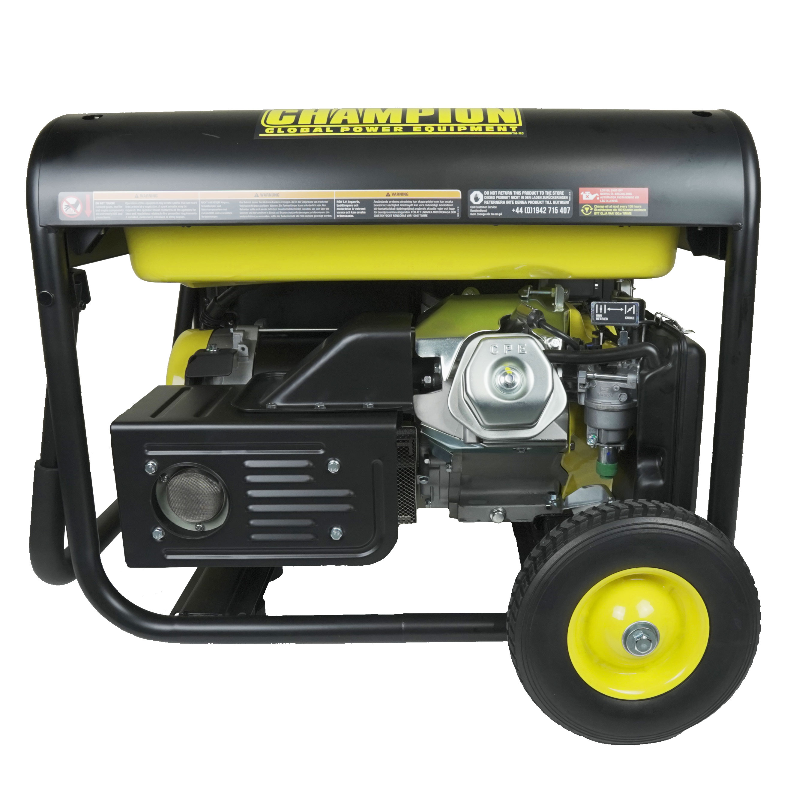 Elverk Champion Generators CPG6500E2 5,5kW 1-fas bensin med fjärrstart