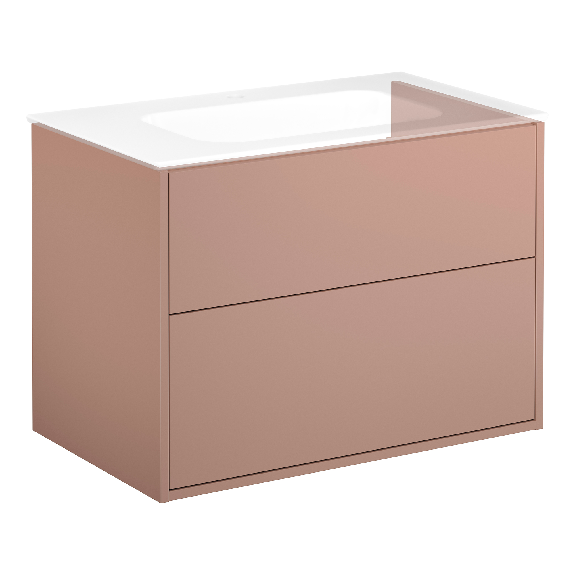 Artic kommodskåp 80cm Peach Peach, Utan Tvättställ, Inga hål