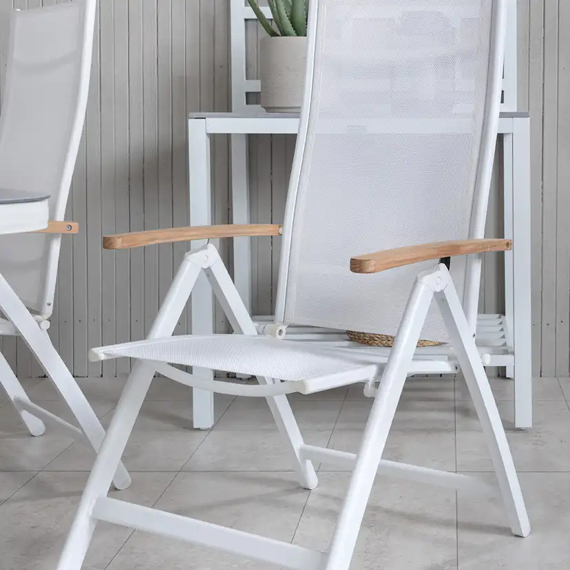 Matgrupp Venture Home Vyn med 4 Pandi Matstolar