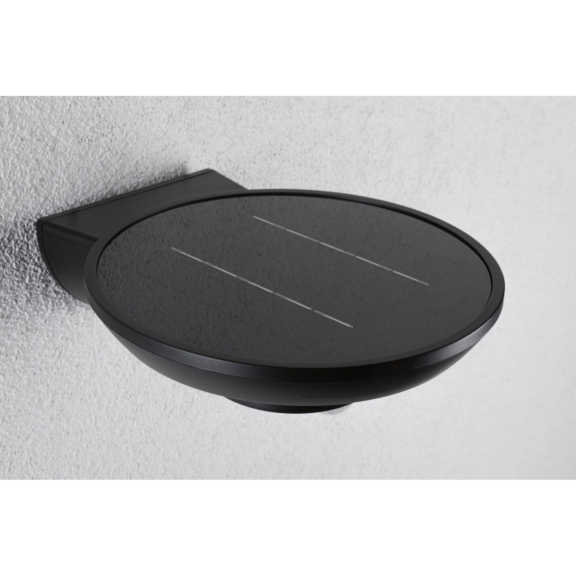 Fasadbelysning Solcell Paulmann Bordola LED med Skymningsstyrd rörelsedetektor IP44