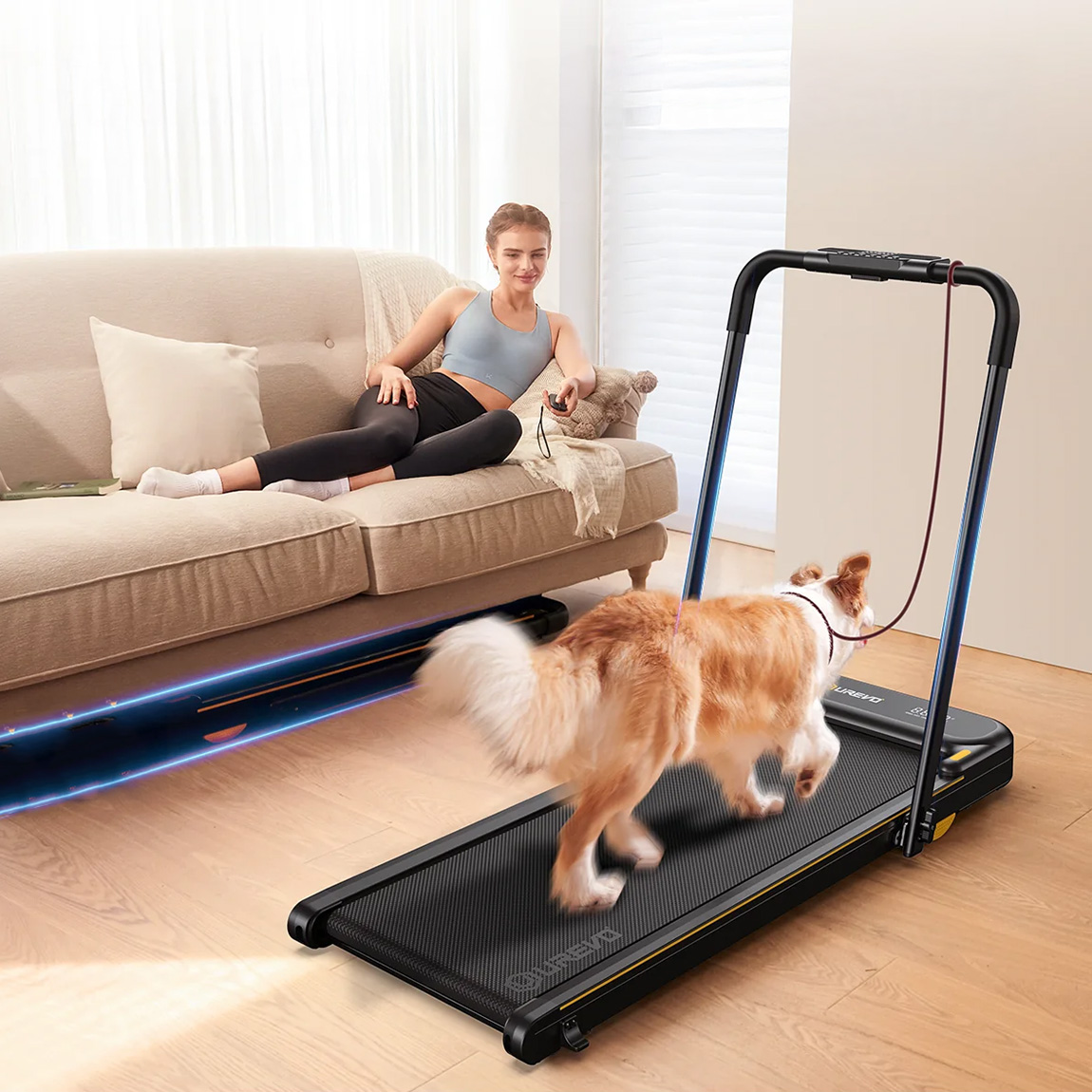 Löpband UREVO Strol 2E 2-IN-1