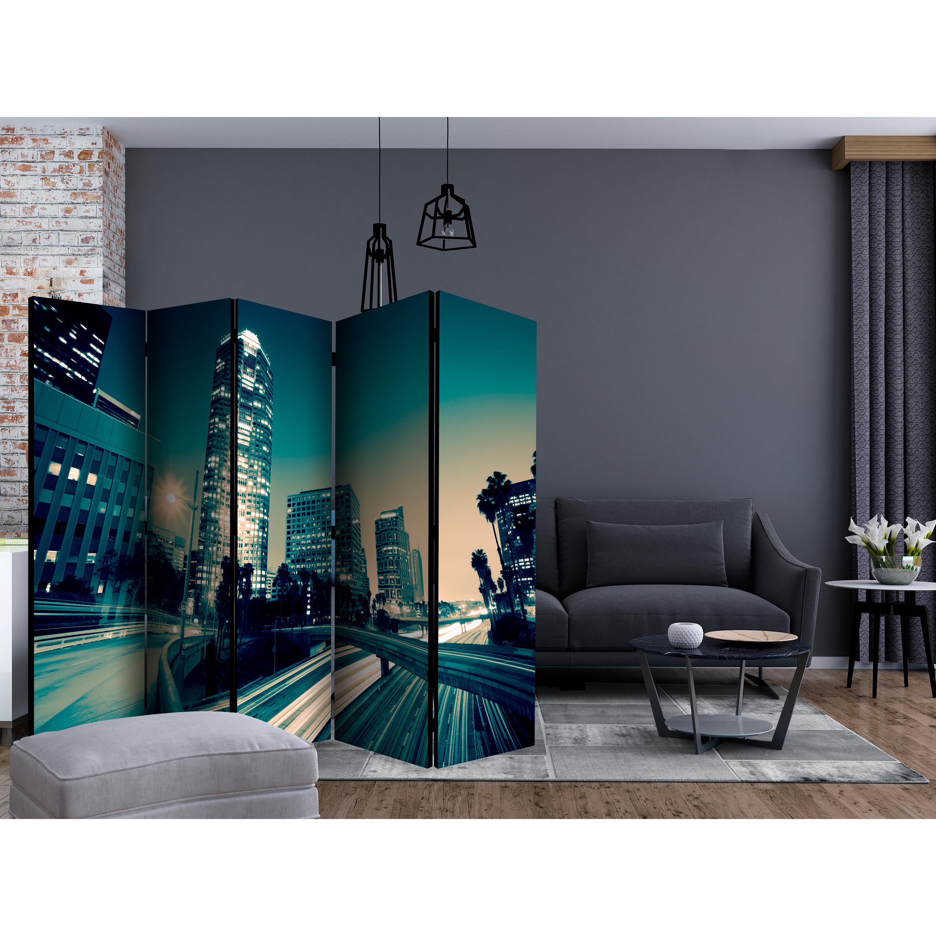 Rumsavdelare Skärmvägg Arkiio The Streets of Los Angeles II 225x172 cm