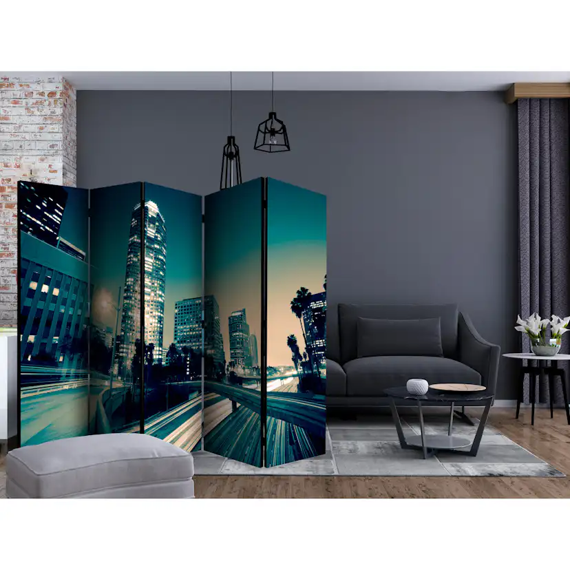 Rumsavdelare Skärmvägg Arkiio The Streets of Los Angeles II 225x172 cm