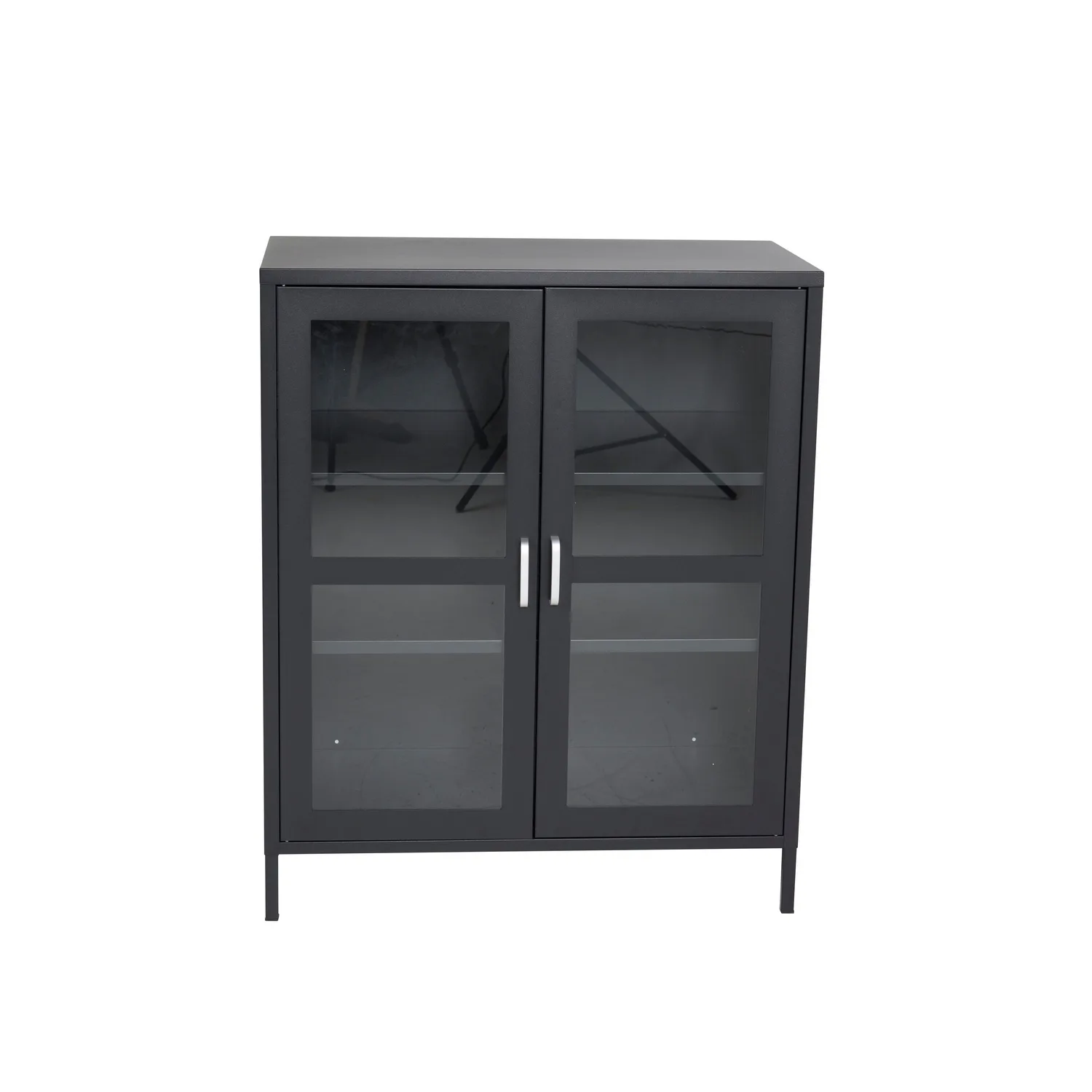 Acero B80 - Low Cabinet - Black Svart