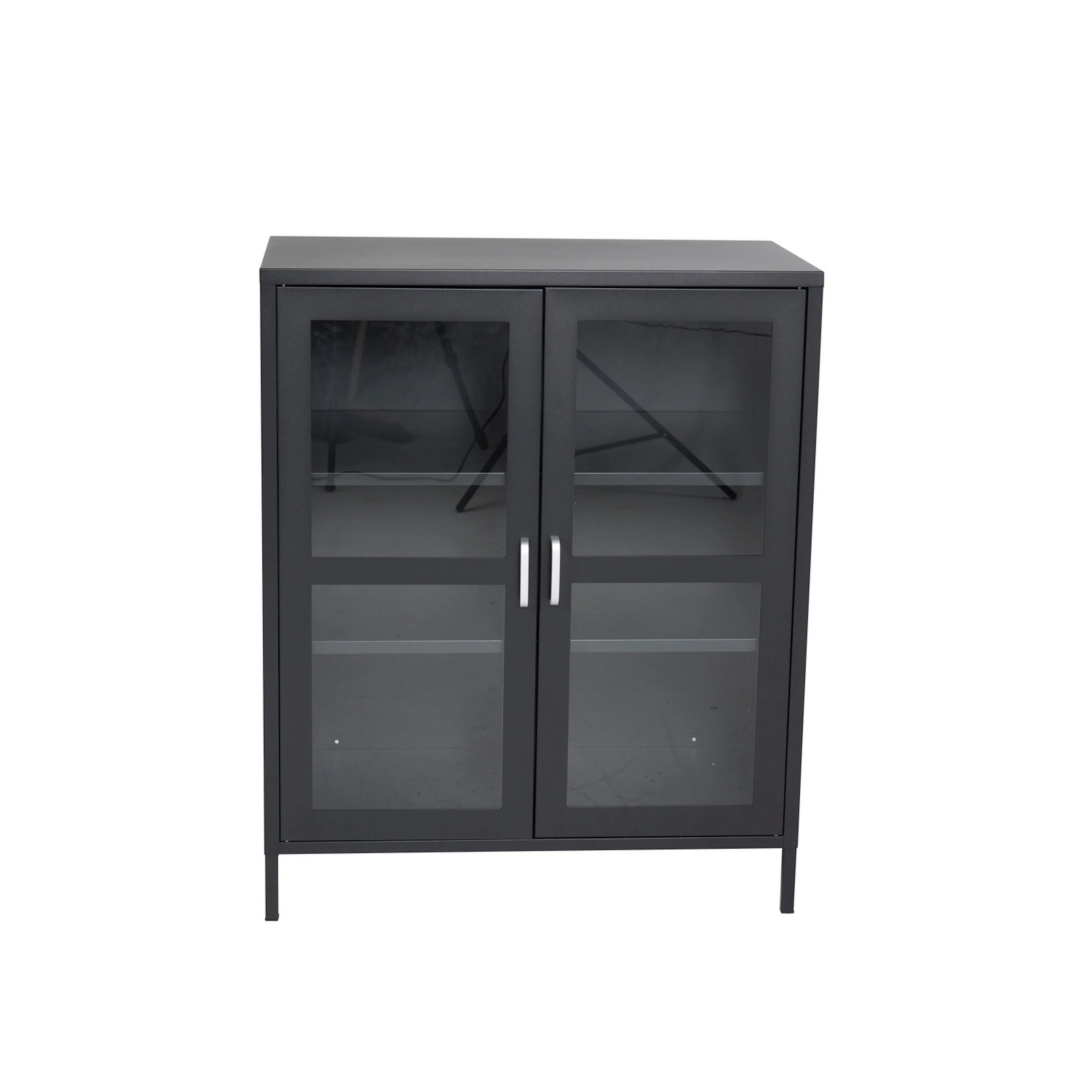Acero B80 - Low Cabinet - Black Svart