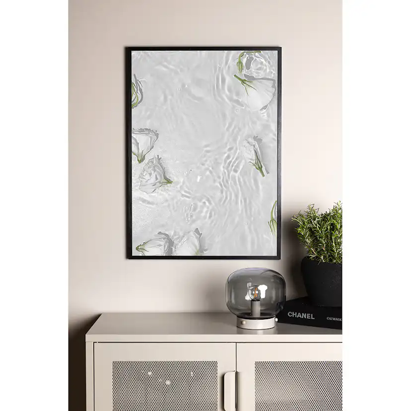 Posters Venture Home White Roses Vit