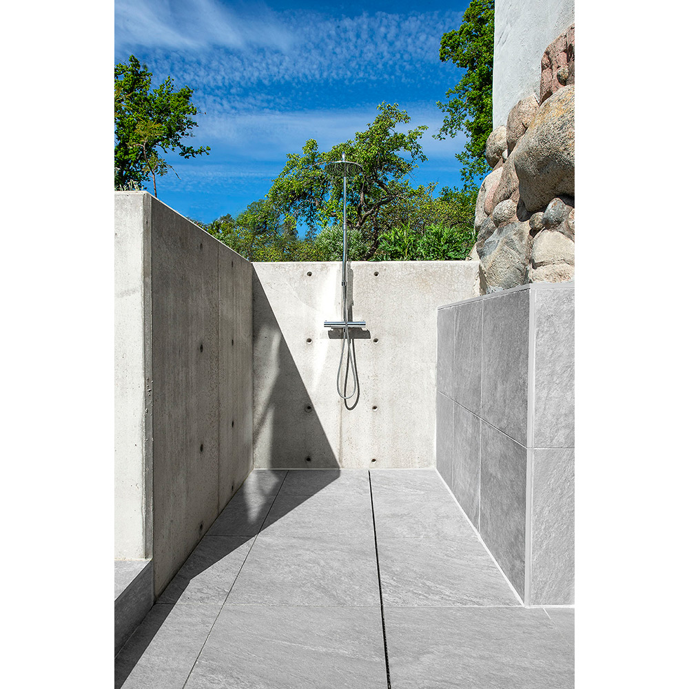Uteklinker Bricmate Z Quartzit Grey Poolside/step 30x60 cm