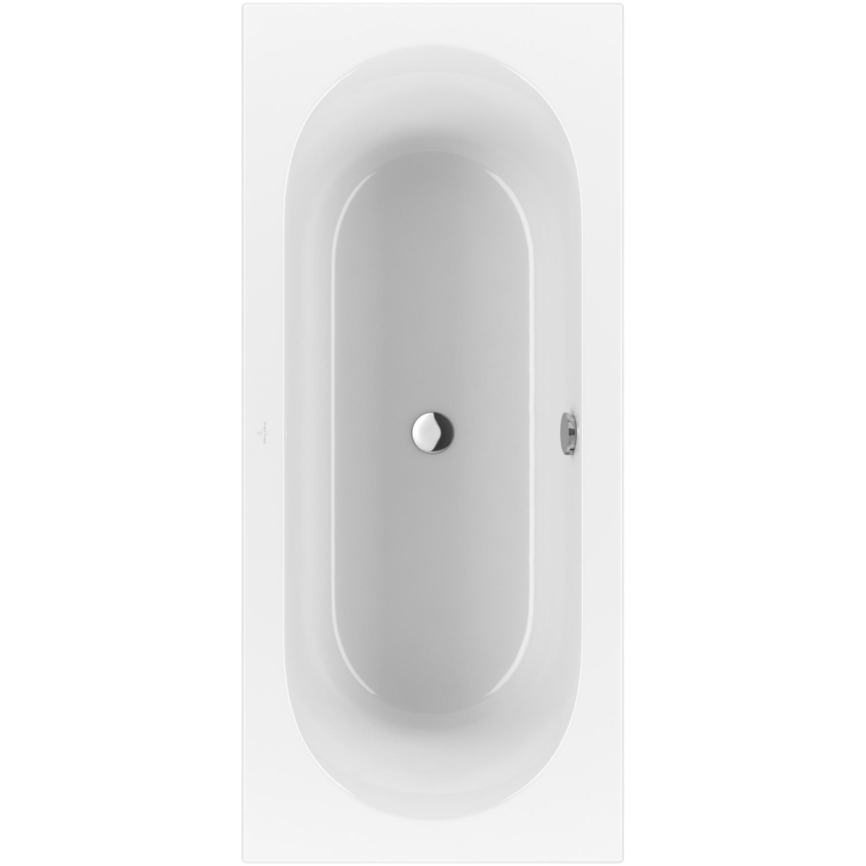 Inbyggnadsbadkar Villeroy & Boch Loop & Friends Oval Insida