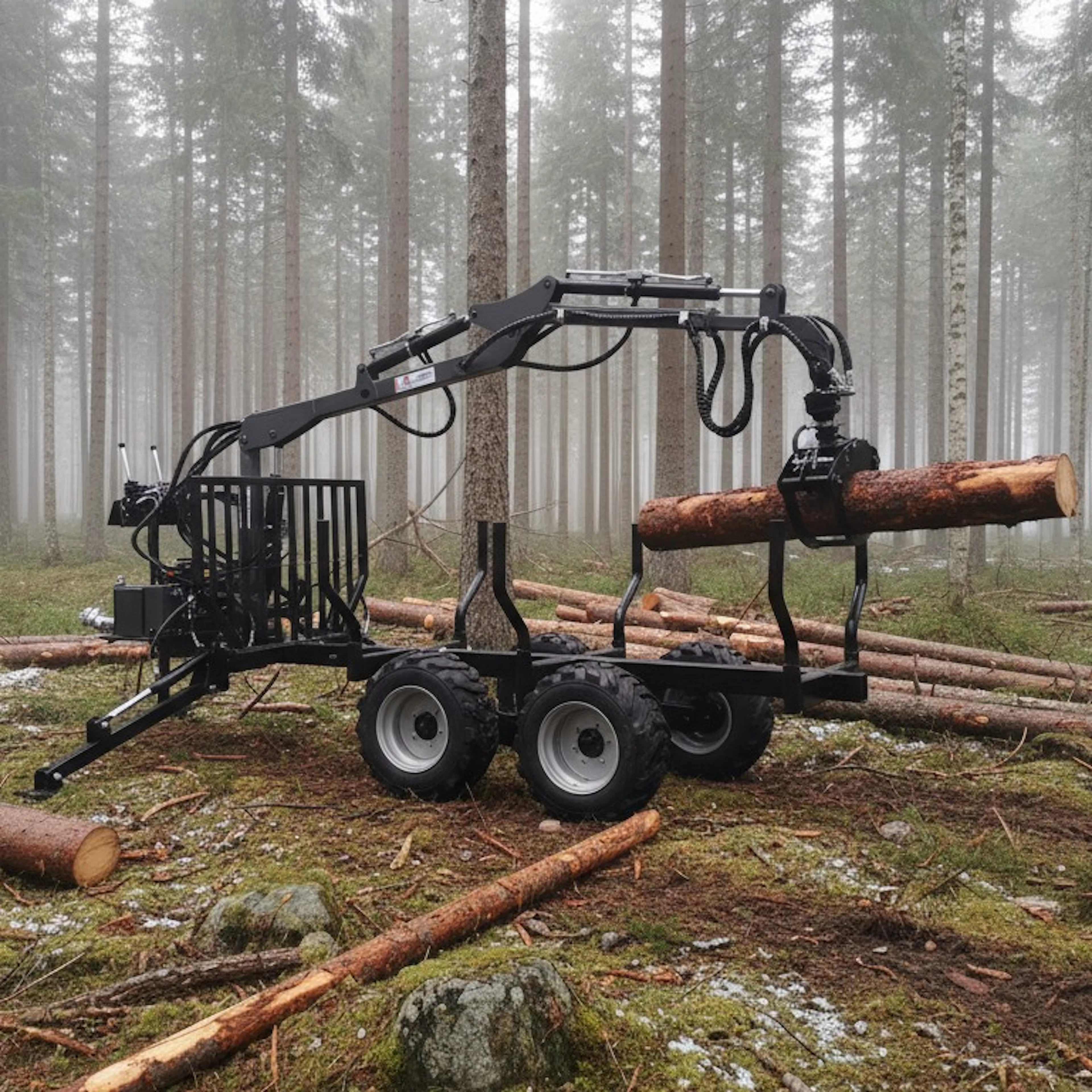 Timmerkärra Nextgear ATV-2000