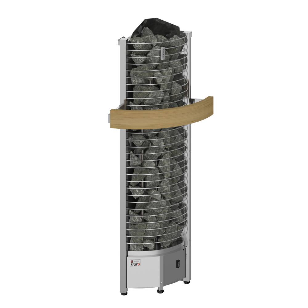 Aggregatskydd till Sawo Tower TH4, TH5 hörn. Ceder. TH-GUARD Cederträ