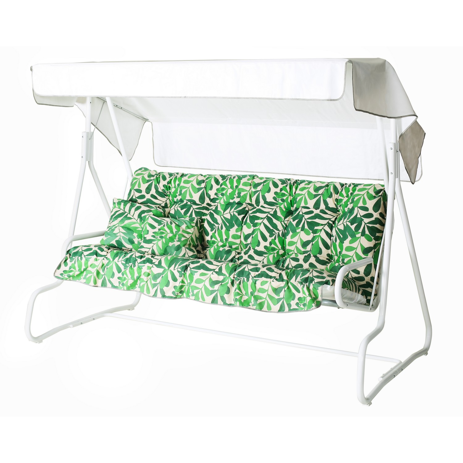 De Luxe 3-p hammock, 72B Grön/Vit