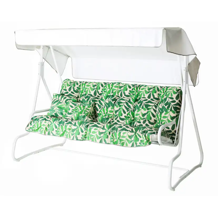 De Luxe 3-p hammock, 72B Grön/Vit