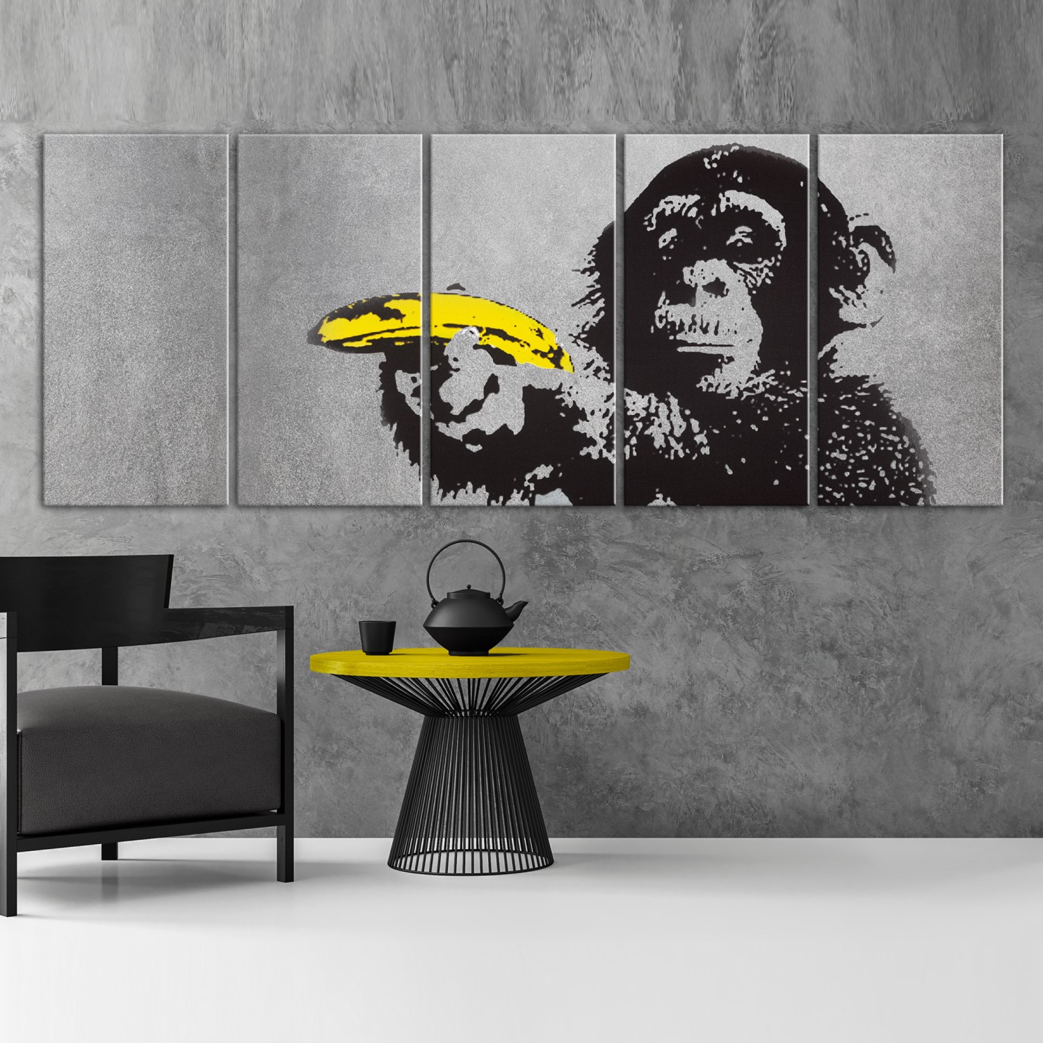 Tavla - Monkey and Banana 200x80 200x80 cm
