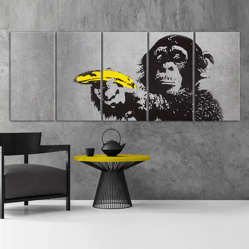 Tavla - Monkey and Banana 200x80 200x80 cm