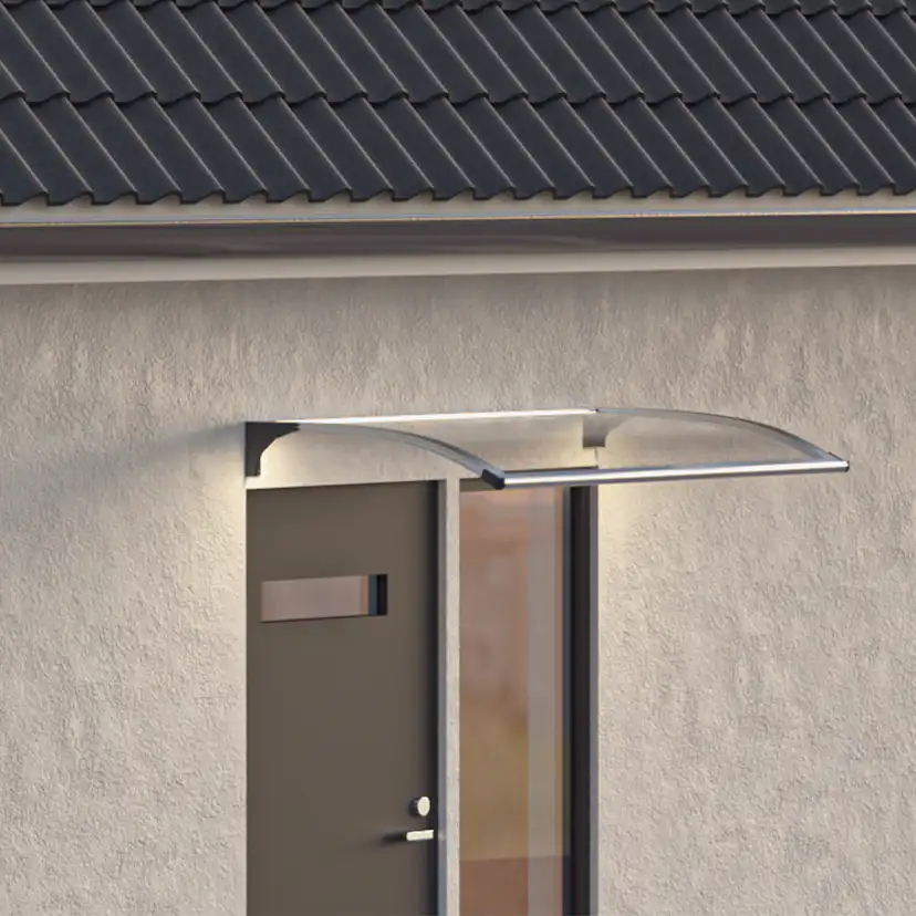 Entrétak Skotte Garden med LED