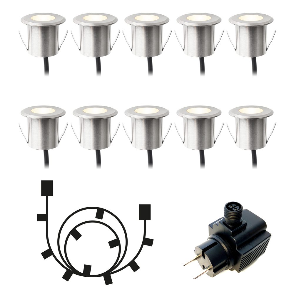 Decklight LightsOn Dexter 10-pack, Silver
